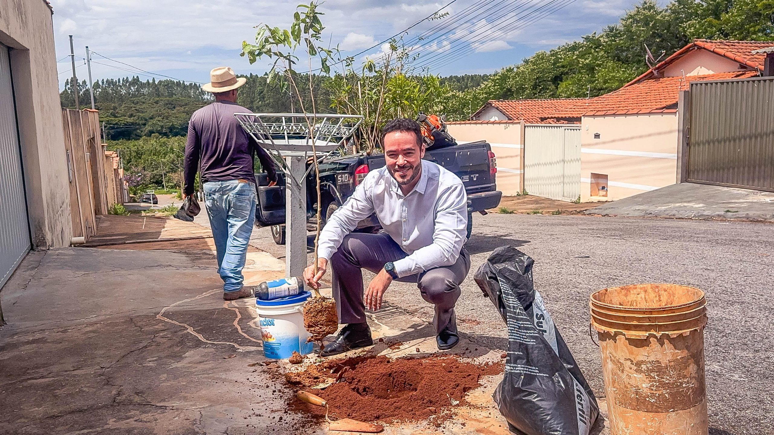 Vice-prefeito do município reforçou a importância do projeto para melhor qualidade de vida da população / Foto: Divulgação